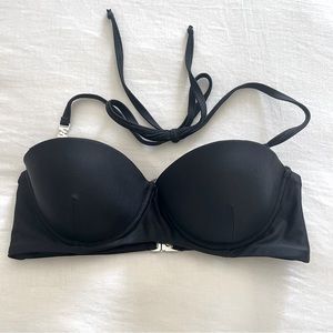 Black Meshki Larissa Underwire Bikini Top Small